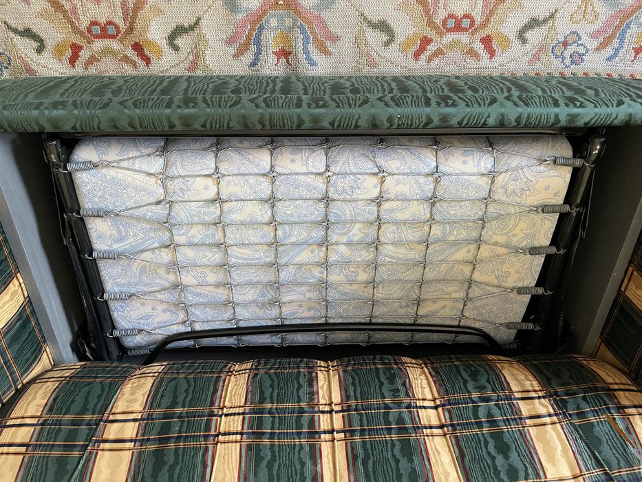 Conjunto 2 sofas individual e sofá cama