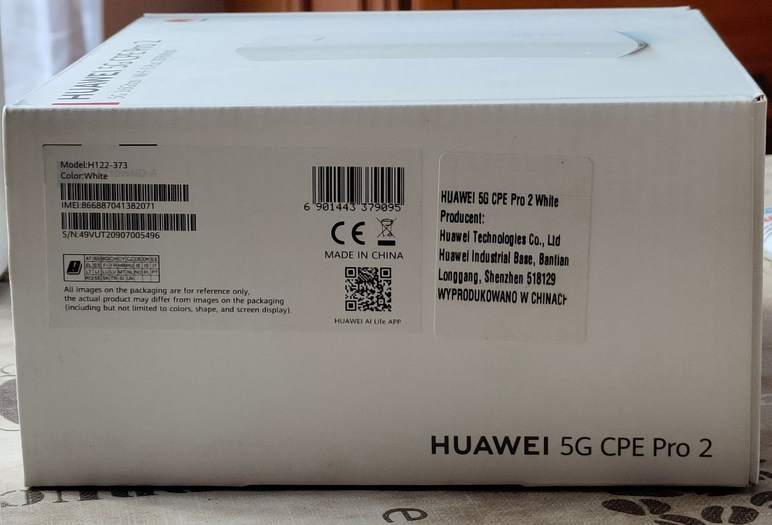 Ruter Huawei 5G/4GCPE Pro 2 H 122-373