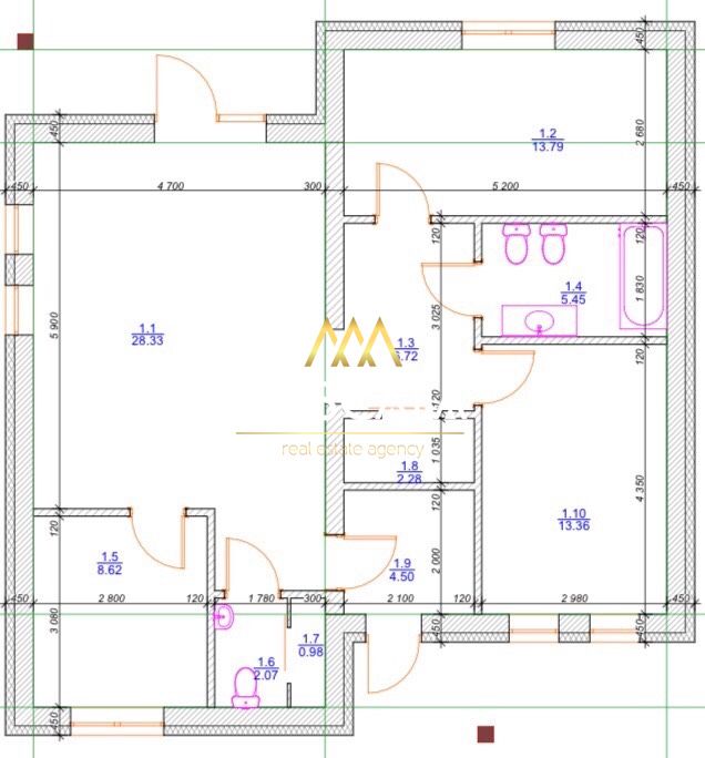 1-поверховий будинок 95 м2 на 5 сотках, м. Бориспіль