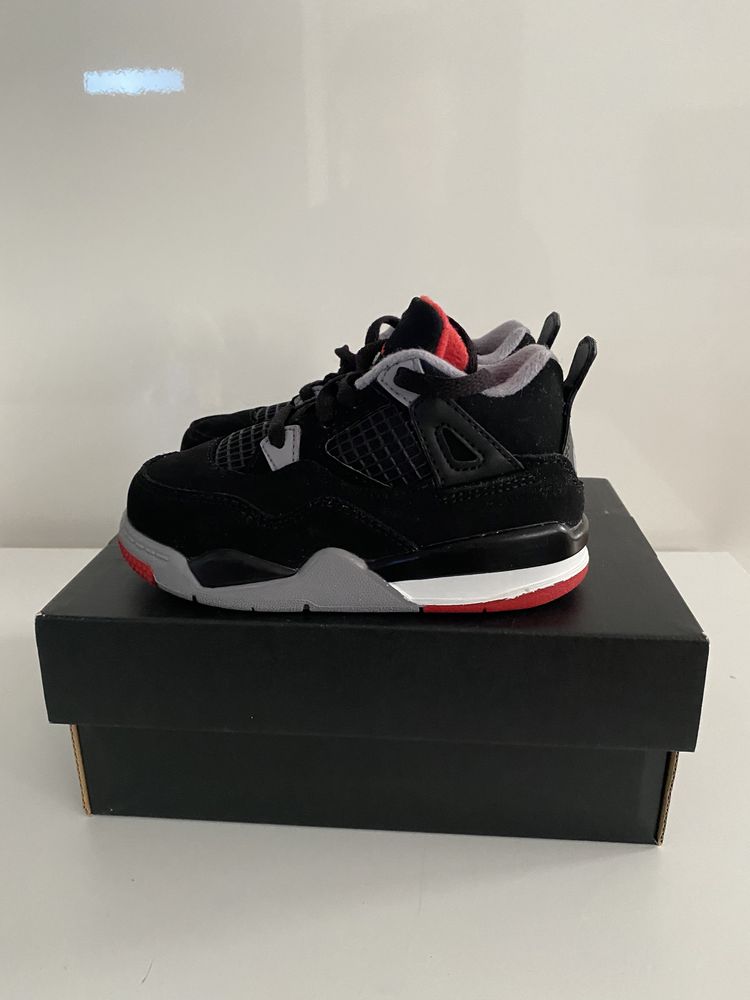 Buty dla dziecka Jordan 4 Bred TD