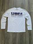 Biała koszulka longsleeve XL długi rękaw bawełna cotton