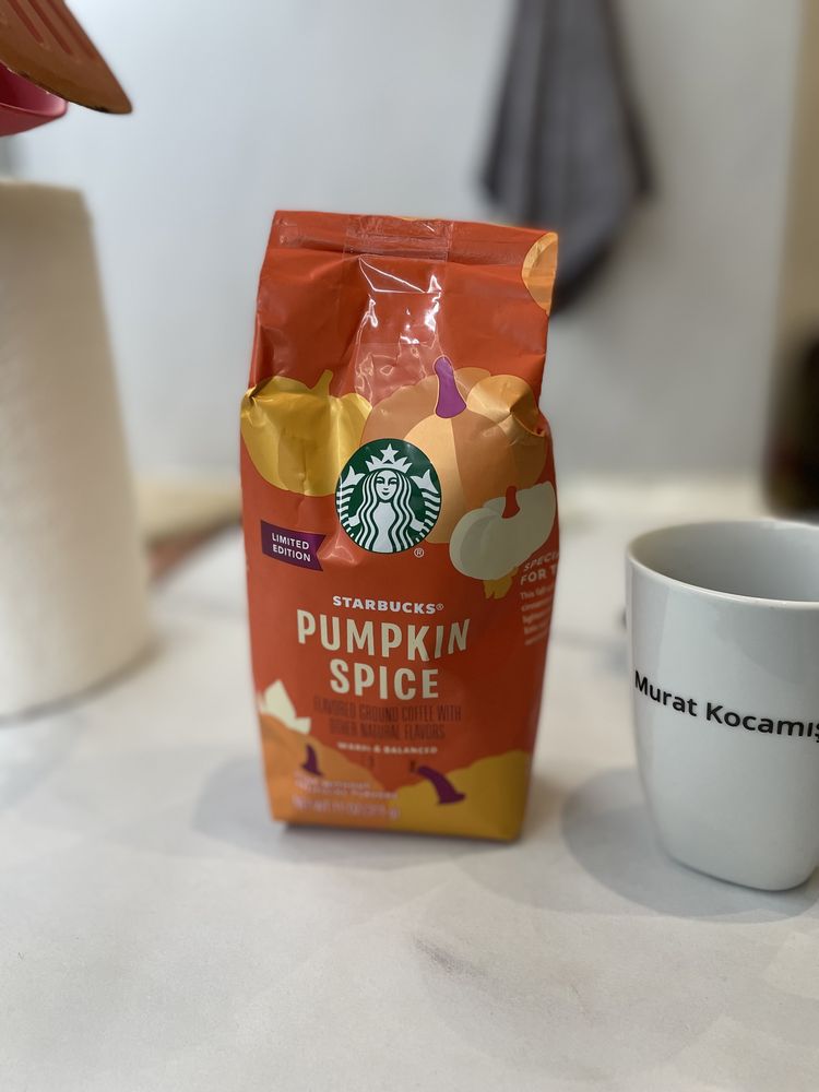 Starbucks pumpkin spice coffee limited edition кава старбакс