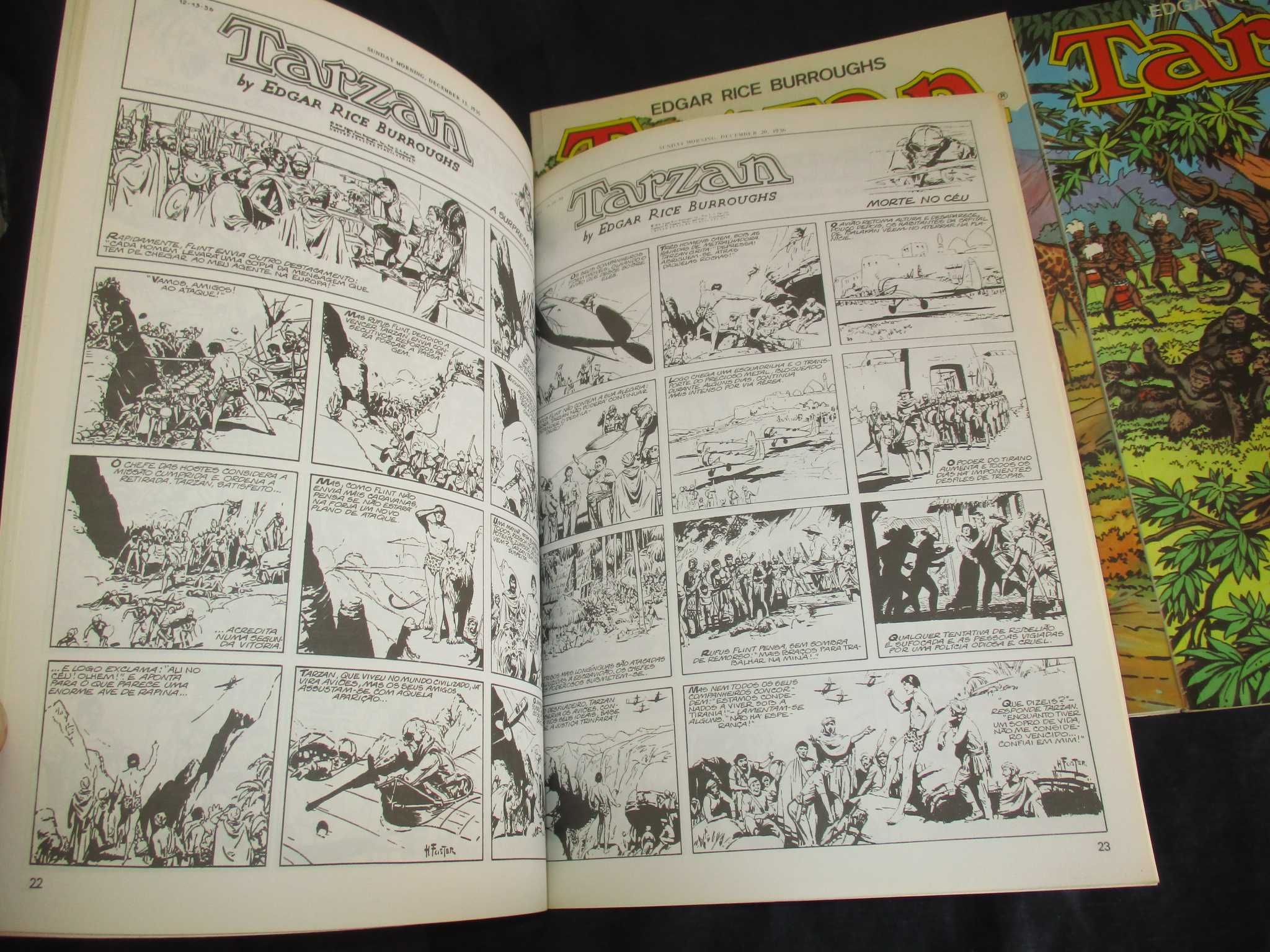 Livros BD Tarzan Edgar Rice Burroughs Futura