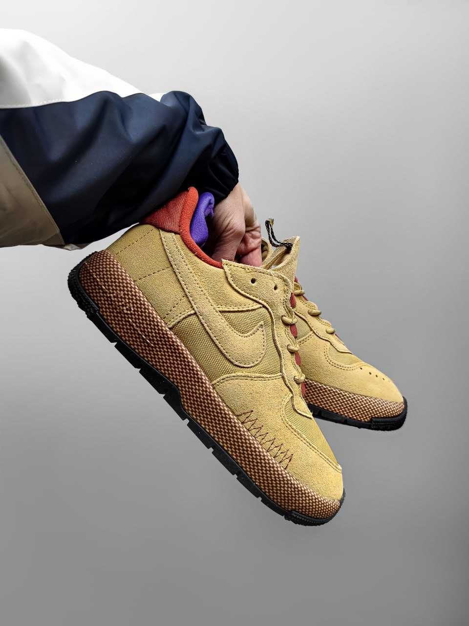 Мужские кроссовки Nike Air Force 1 Wild Wheat Gold 40-45 Новинка 2024!