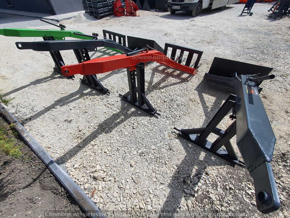 łycha do podnośnik do obornika na tył ciągnika Tur Dostawa PL