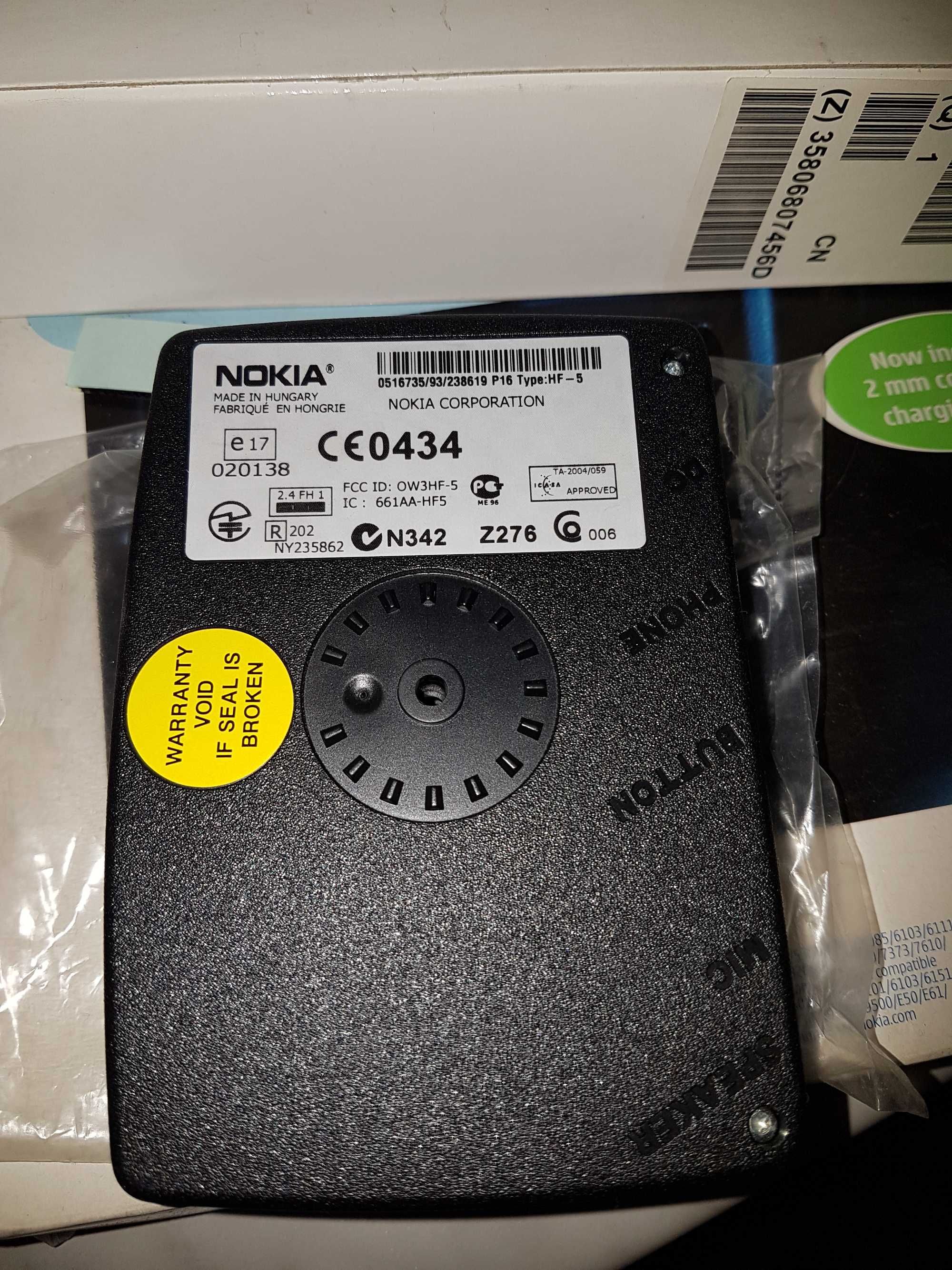 Nokia CK 7W zestaw głośnomówiący Bluetooth do Nokia 6310i E52 E72 itp