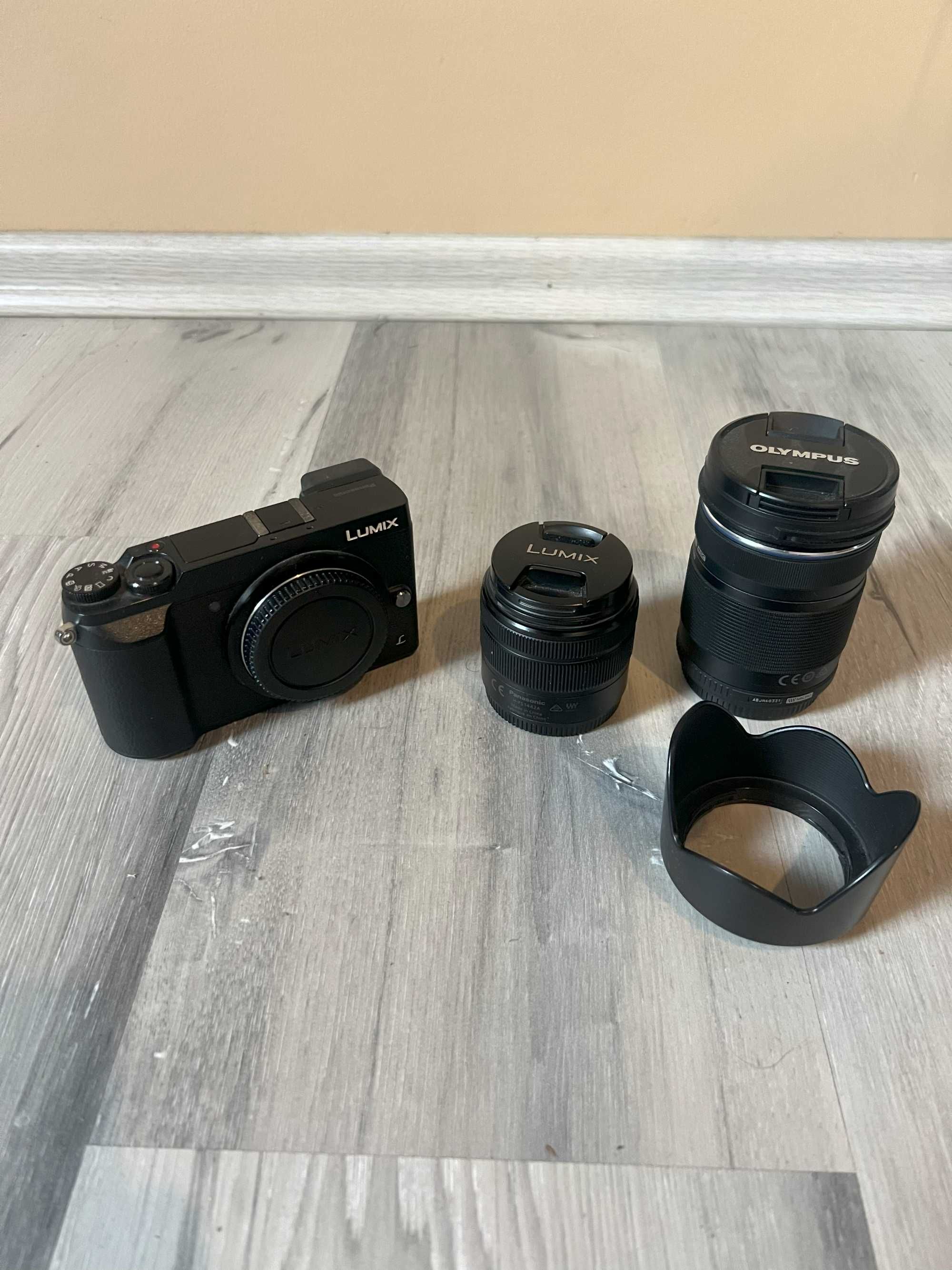 Panasonic Lumix gx80 + dwa obiektywy