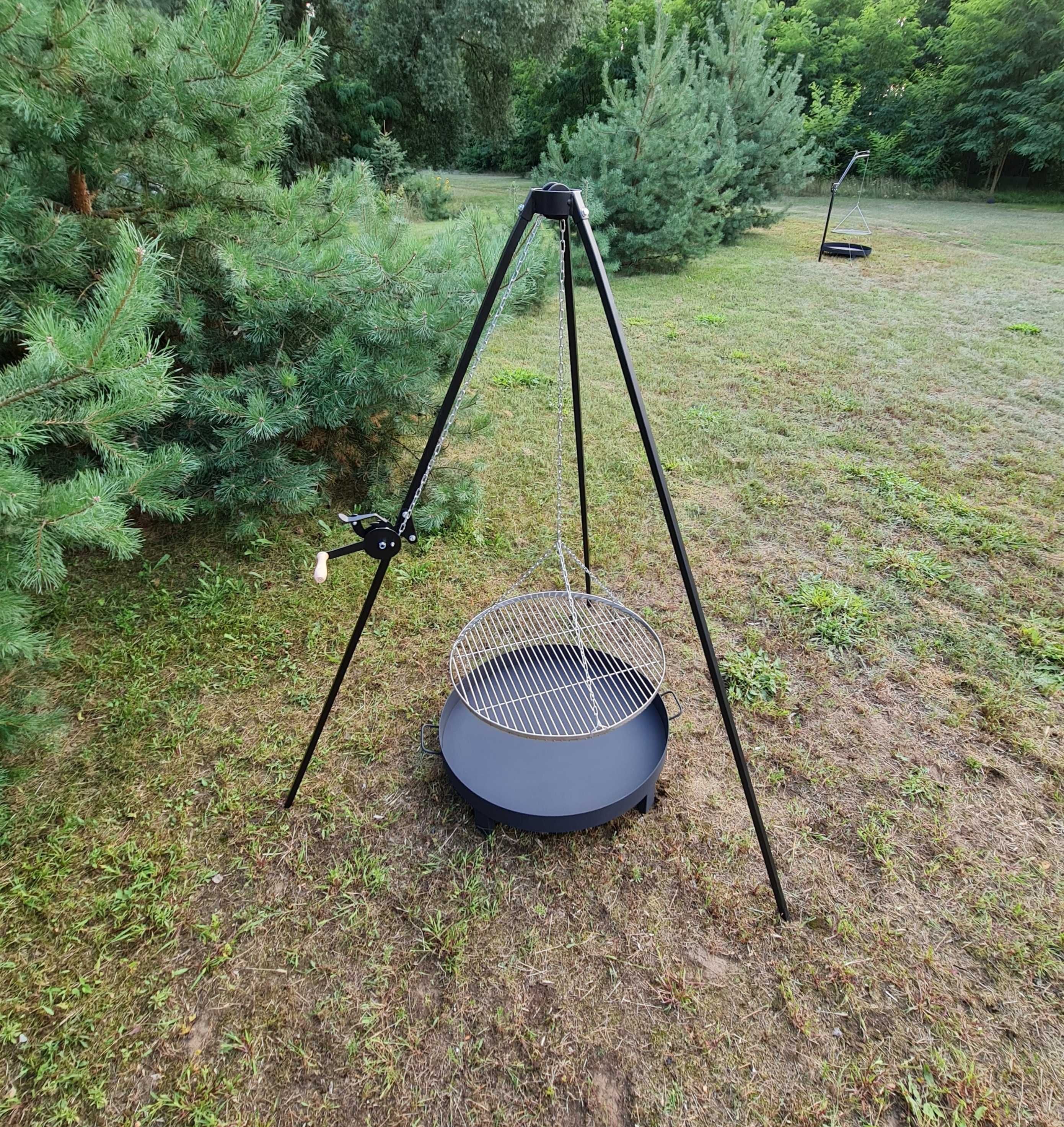 Solidny zestaw do grilla 100cm, waga 44kg, gruba blacha 3mm. Producent