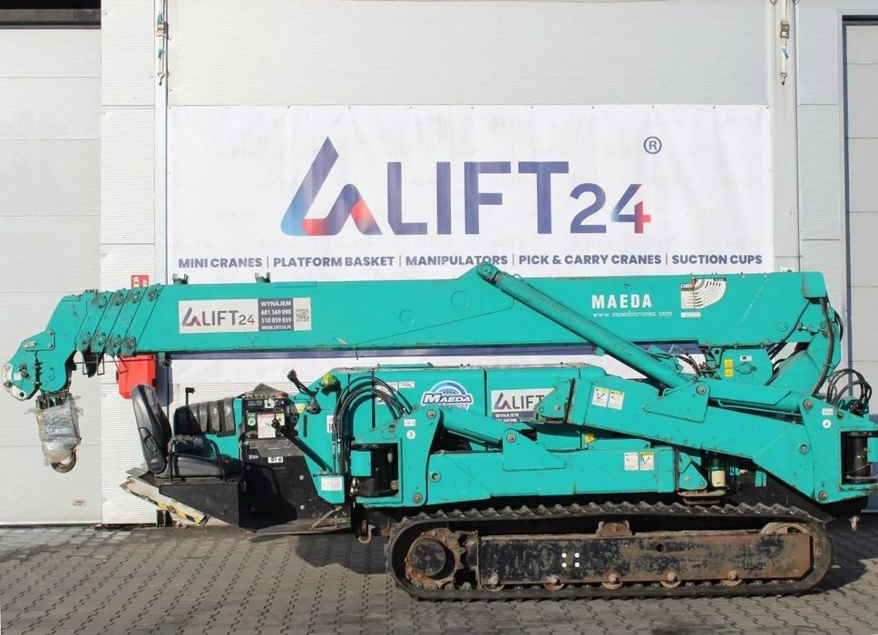 Maeda MC 405 CRME  Maeda MC 405 CRME Mini żuraw dźwig pająk używany NIE hoeflon jekko