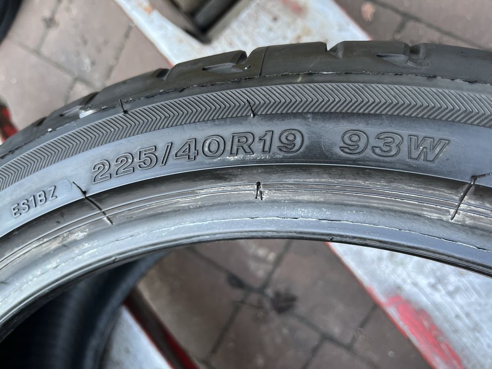 1szt. 225/40/19 Bridgestone Potenza S001 Pojedynka 2019 rok