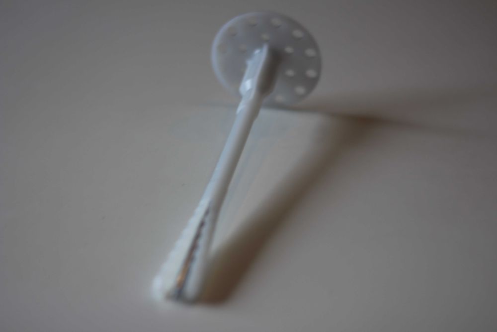 Kołki do styropianu 200 mm SUPER CENA metalowy gwóźdź ter.głow