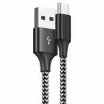 aviwis kabel usb - micro usb długość 3 m nylonowy pleciony kabel