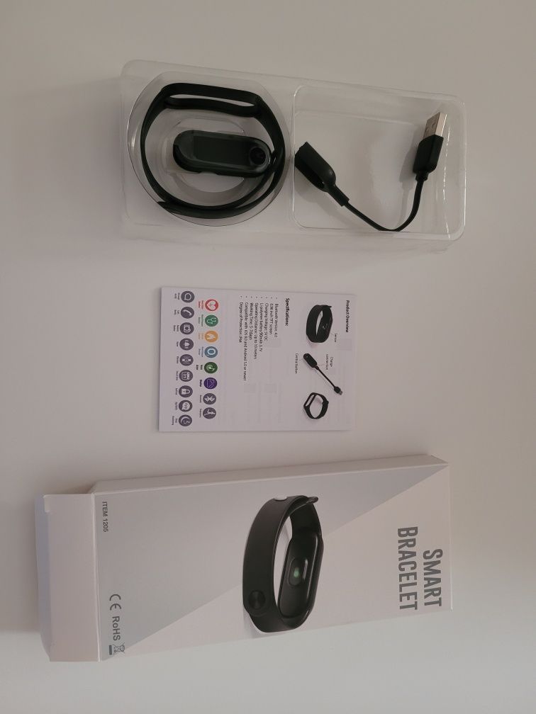 Bransoletka Smart Bracelet Android Ios RoHS zegarek treningowy