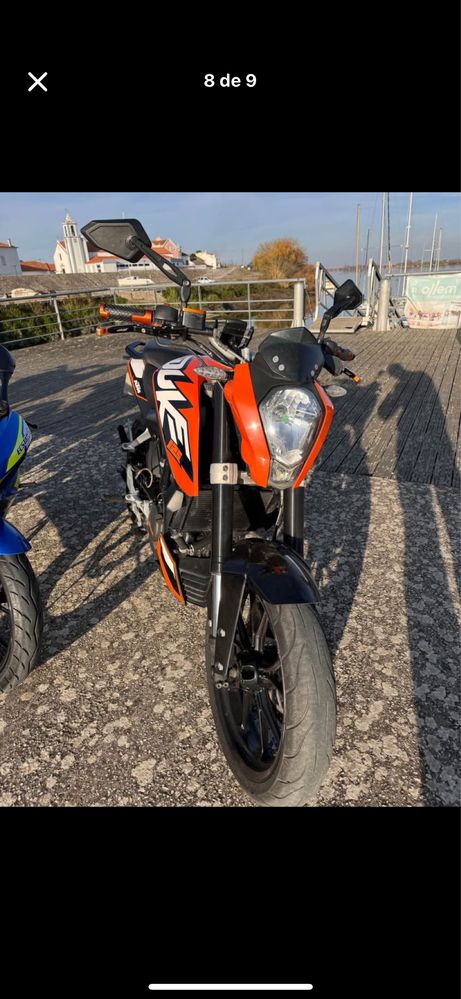 ktm duke 125 mota de dia a dia