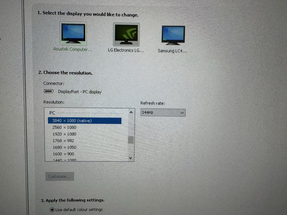 Monitor curvo ASUS ROG 49 polegadas  semi novo comprado em 2024