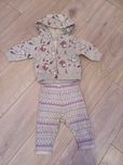 Bluza i legginsy  dla dziewczynki r.62