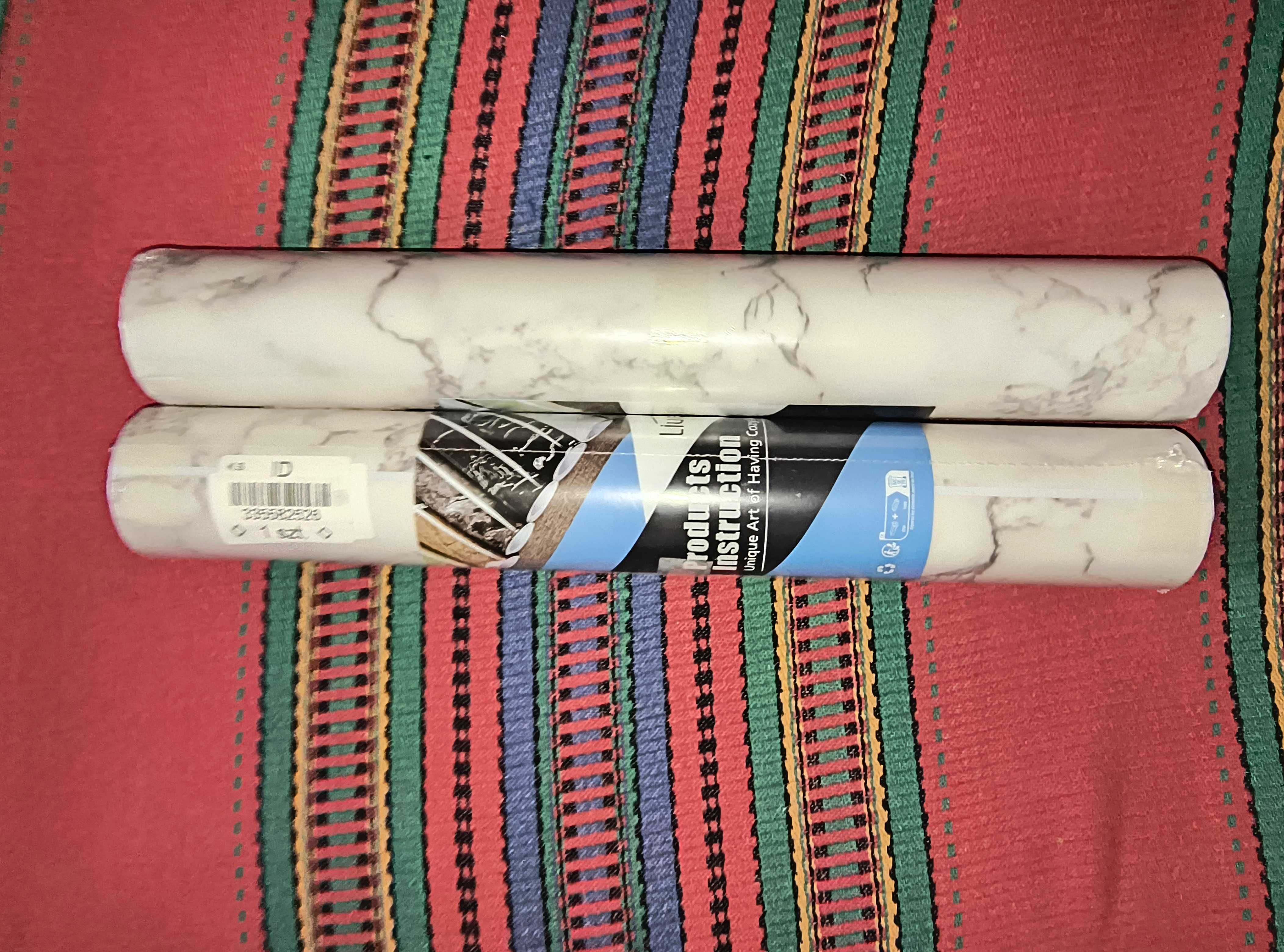 Wodoodporna i samoprzylepna tapeta winylowa - MARMUR 40cm x 1000cm
