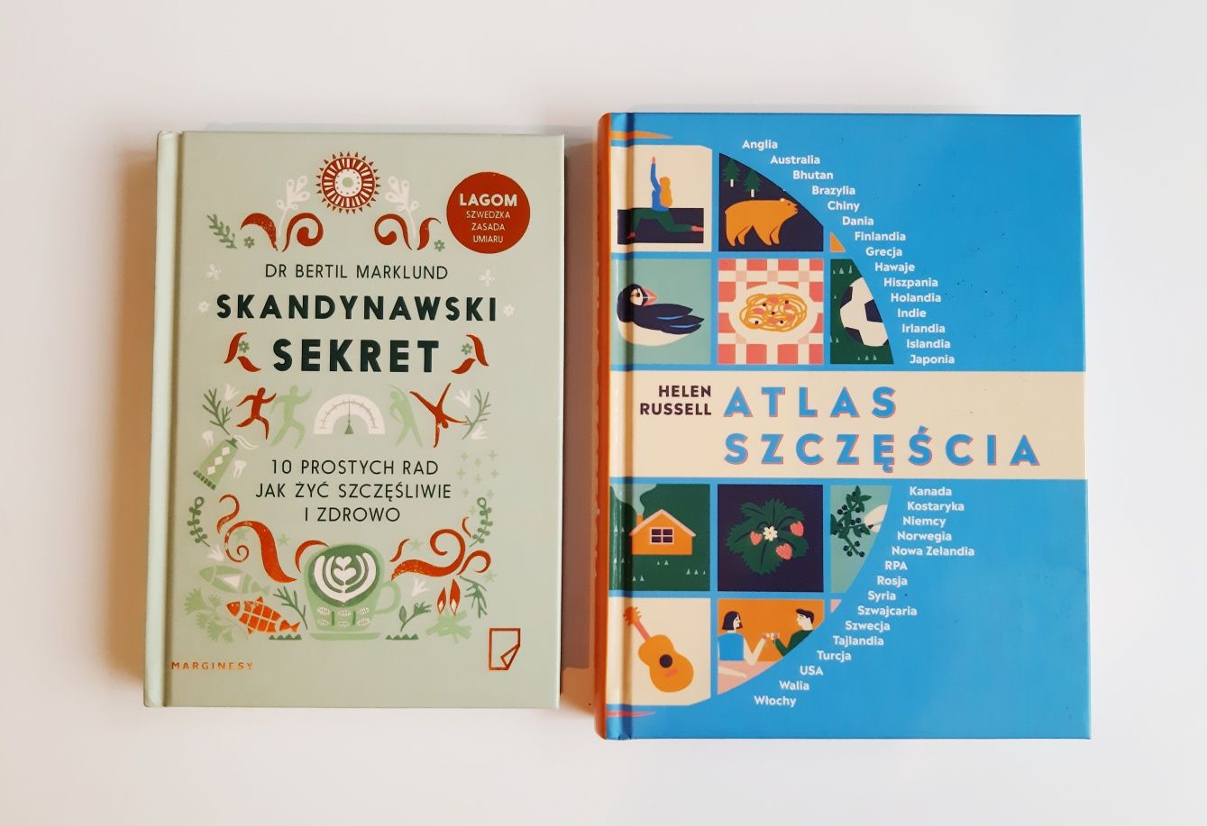 Atlas szczęścia Helen Russell Skandynawski Sekret Bertil Marklund Nowa