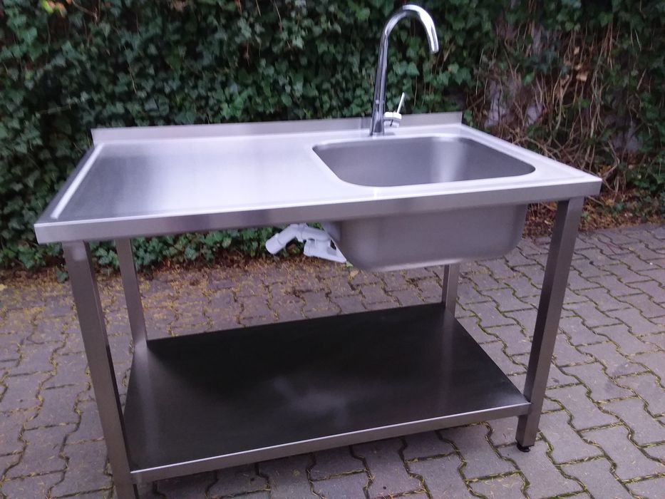 Zlew zlewozmywak basen 70x120cm gastronomiczny duża misa 50x50 wysyłka