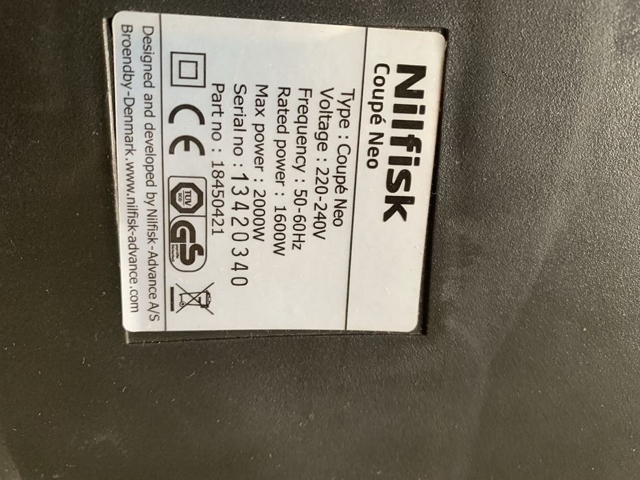 Aspirador pouco usado