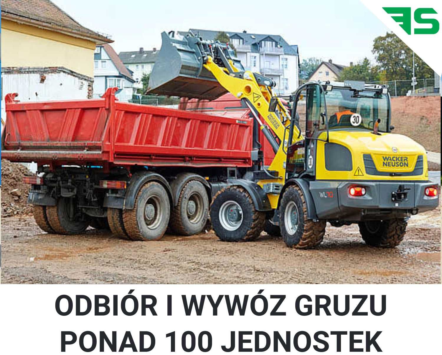 Odbiór Wywóz Gruzu Ziemi Urobku Gliny Piasku Odpadów Budowlanych Opole