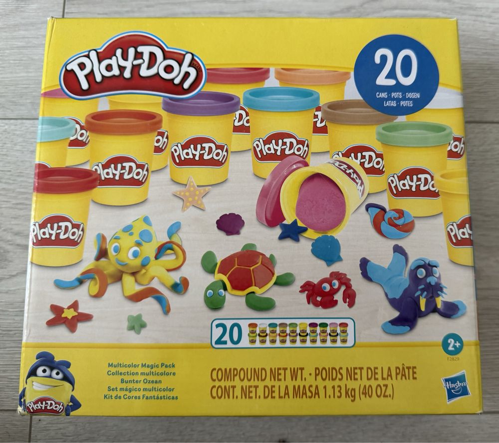 Пластилин Hasbro PlayDoh 20баночек