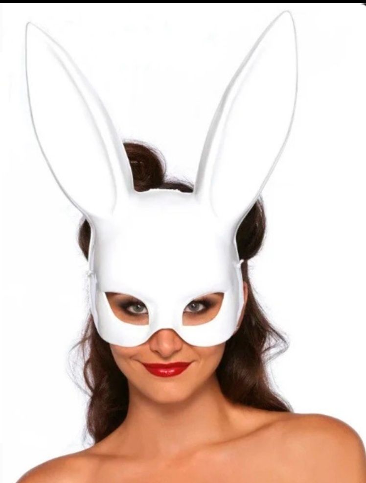 Матовая маска зайца кролика плэйбой playboy