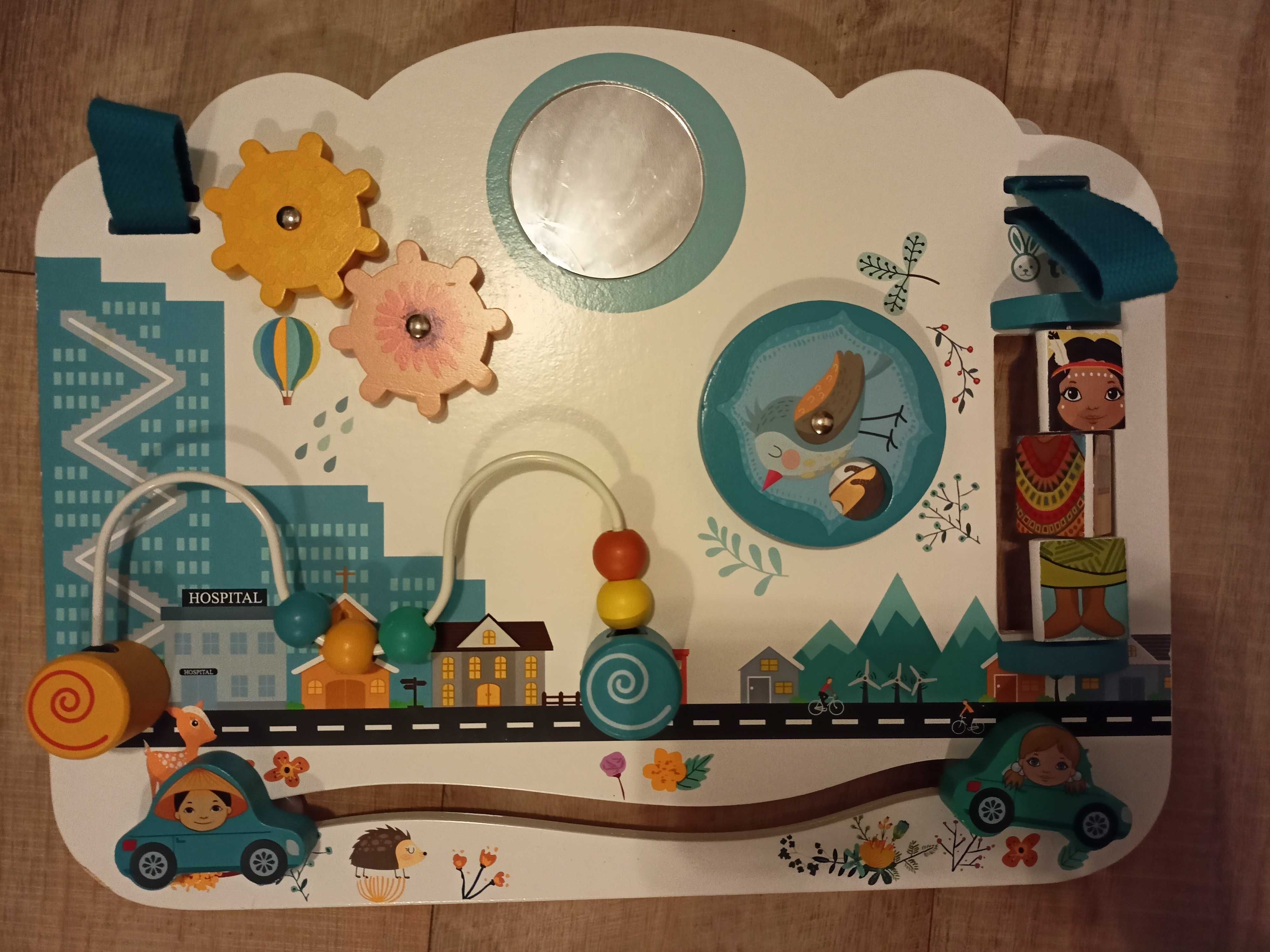 Tablica manipulacyjna dla malucha Adam Toys