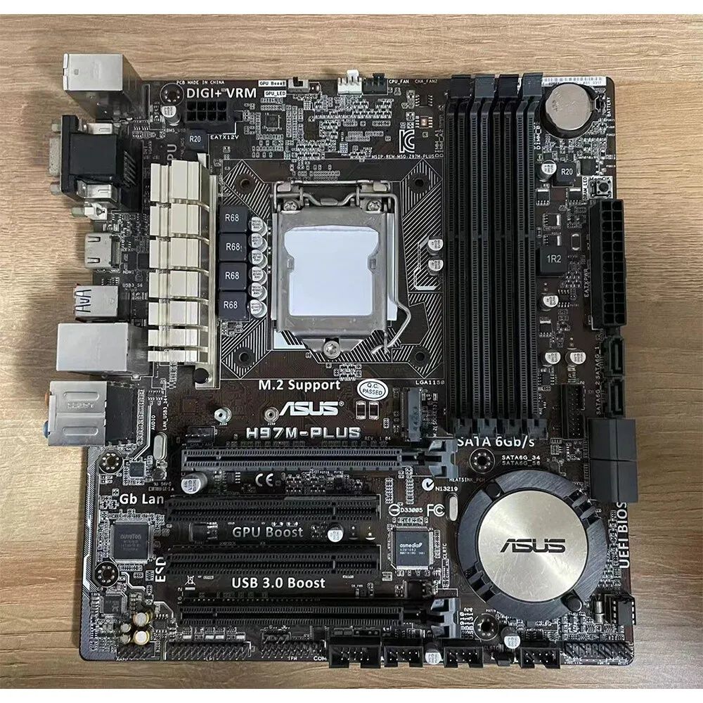 ASUS H97m plus I7 4771 3.5GHz