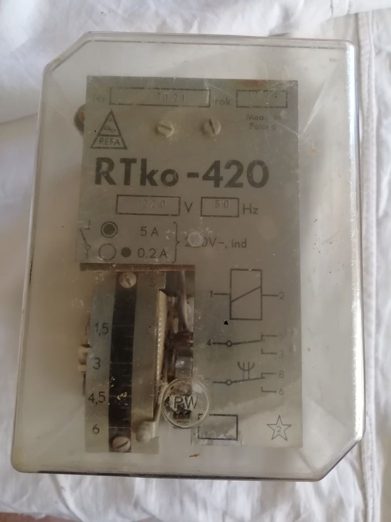 Реле RTko-420, реле, трансформатор, контакторр