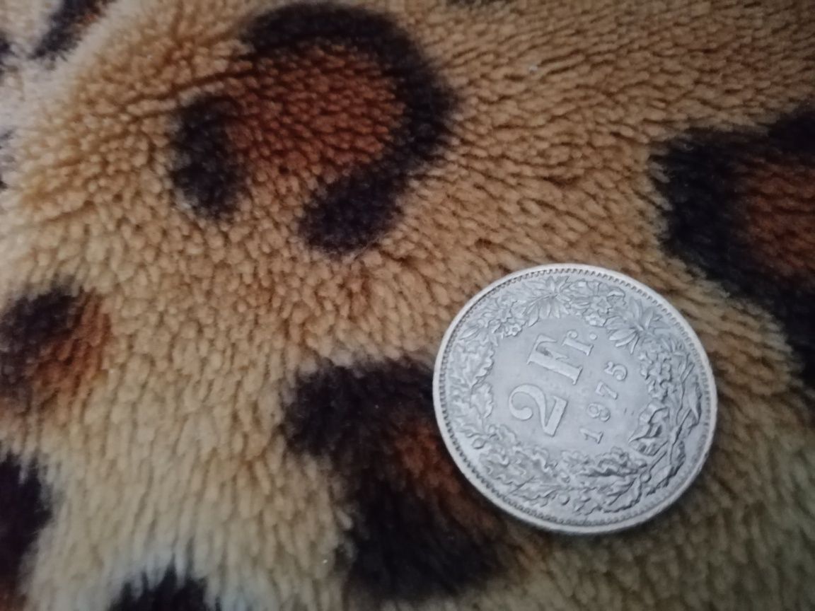 Монета франк швейцарський