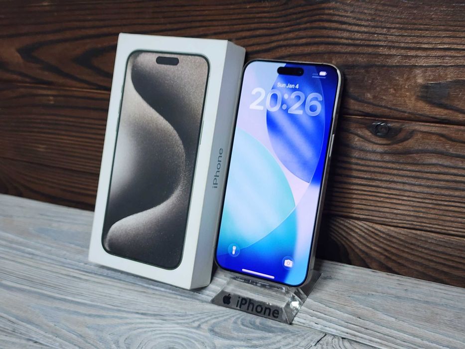 iPhone 15 pro max 256gb Natural Titanium 890$ магазин