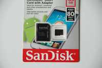Karta pamieci 128GB micro SD XC UHS-I A1 SanDisk + adapter * Warszawa