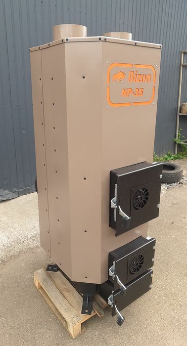 ‼АКЦІЯ Теплогенератор Бізон(Bizon). Теплогенератор на Дровах 35-70кВт‼