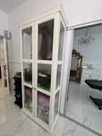 IKEA LIATORP witryna szklana 96x214 cm Biała