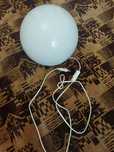 Lampa nocna w kształcie kuli