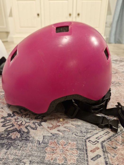 Kask Oxelo dziecięcy różowy