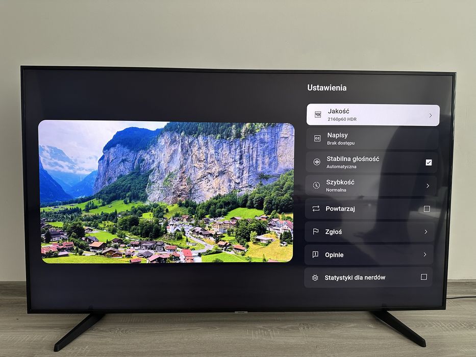 Telewizor Samsung 65 cali 4K UHD smart tv DVB-T2 HEVC ue65nu7092