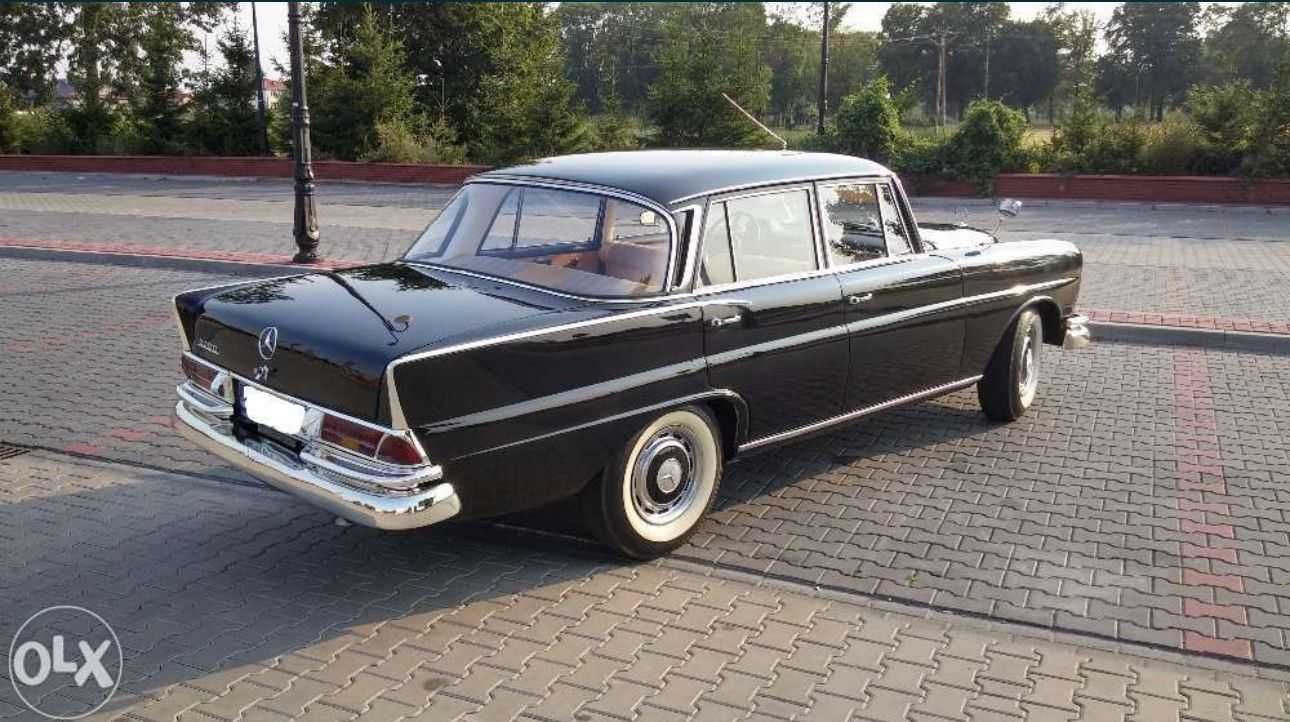 Piękne auto do ślubu - Mercedes W111 Rok 1967!