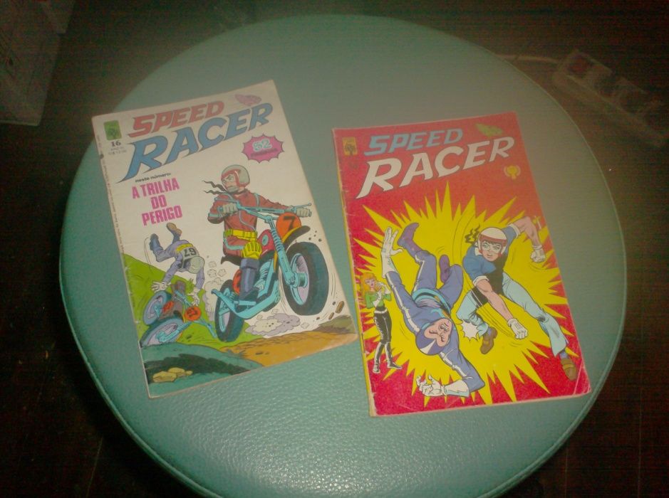 livros bd speed racer