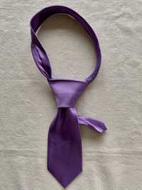 Fioletowy krawat Wólczanka