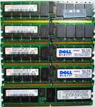 Память серверная регистровая Hynix 4Gb PC2-3200R DDR2-400 2Rx4 ECC буф