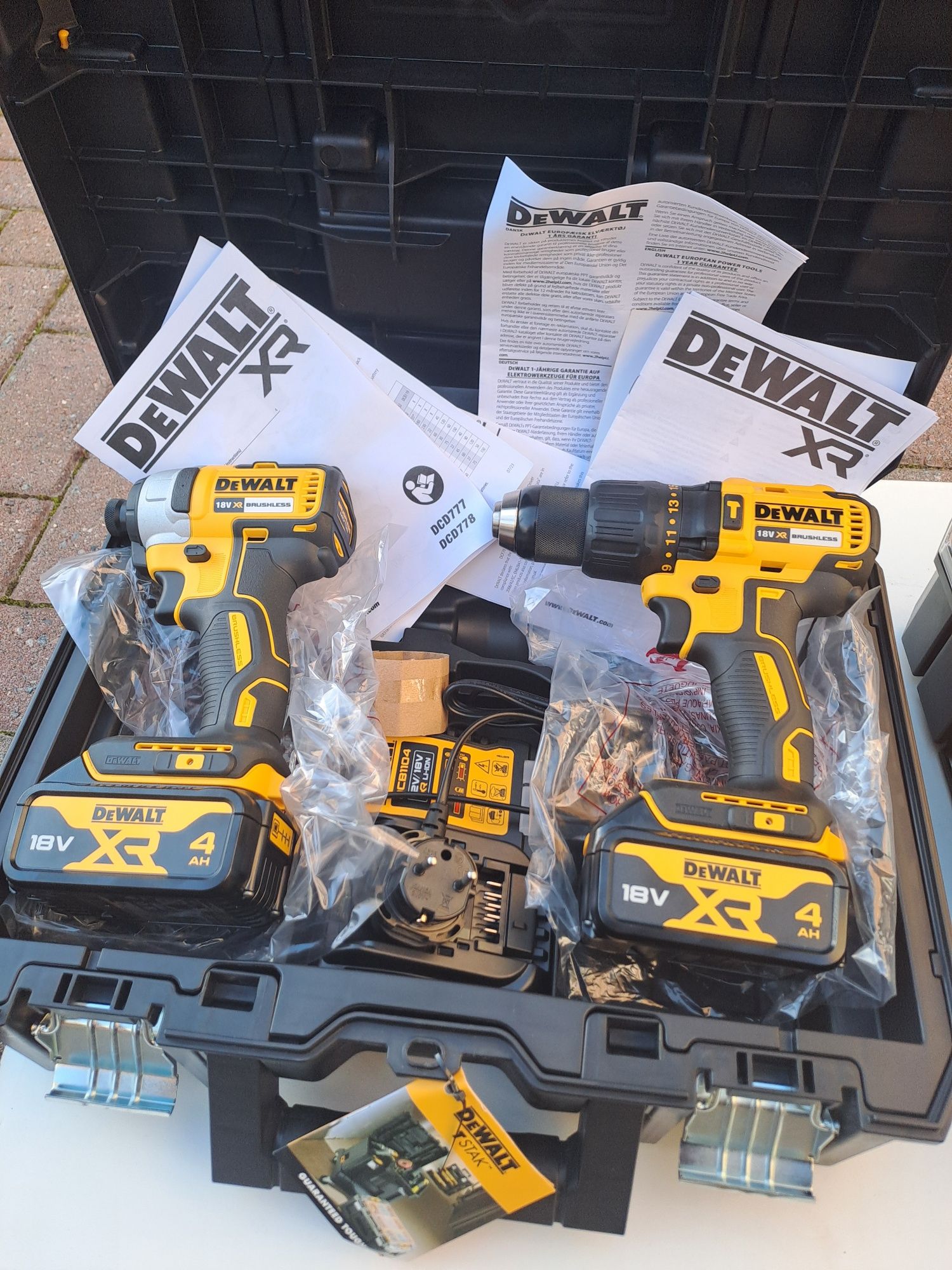 Zestaw  Dewalt 18v