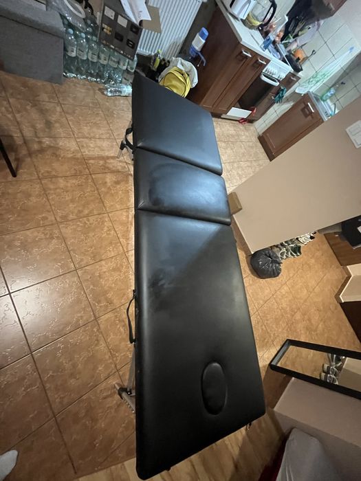 Stól/lóżko do masażu/tatuaże