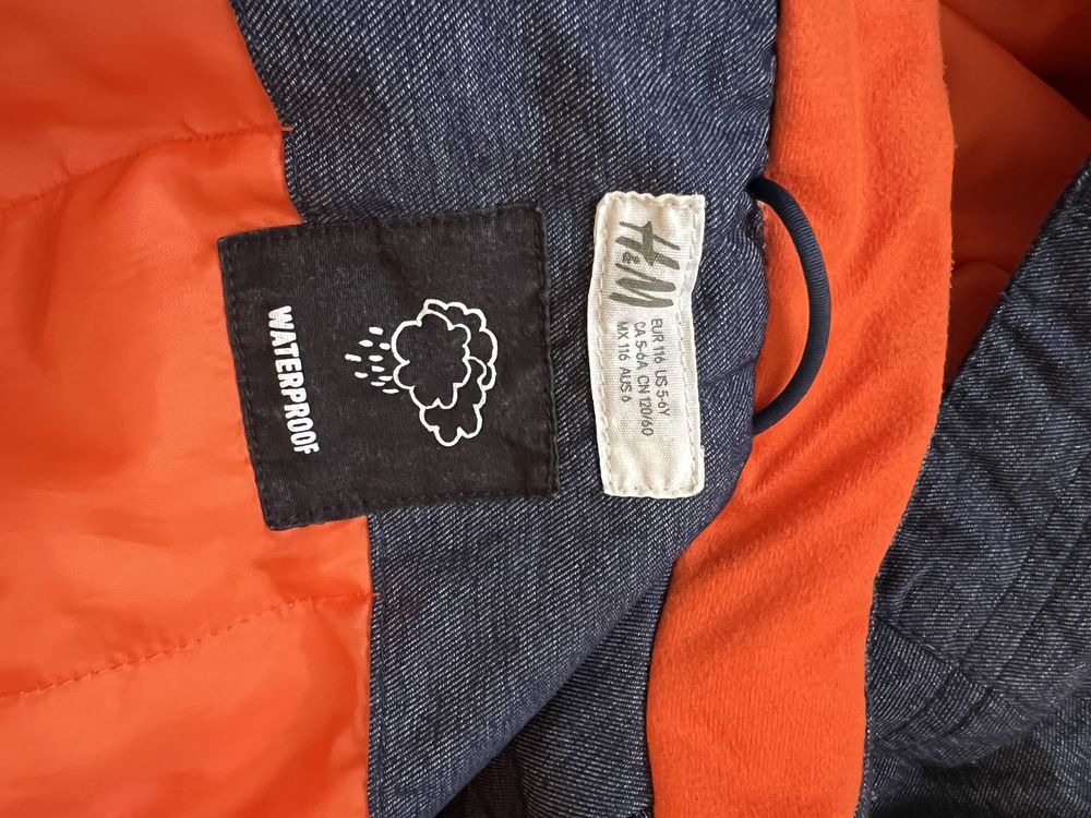 Зимовий термо комбінезон H&M ПОДАРУНОК шапка-балаклава і рукавички