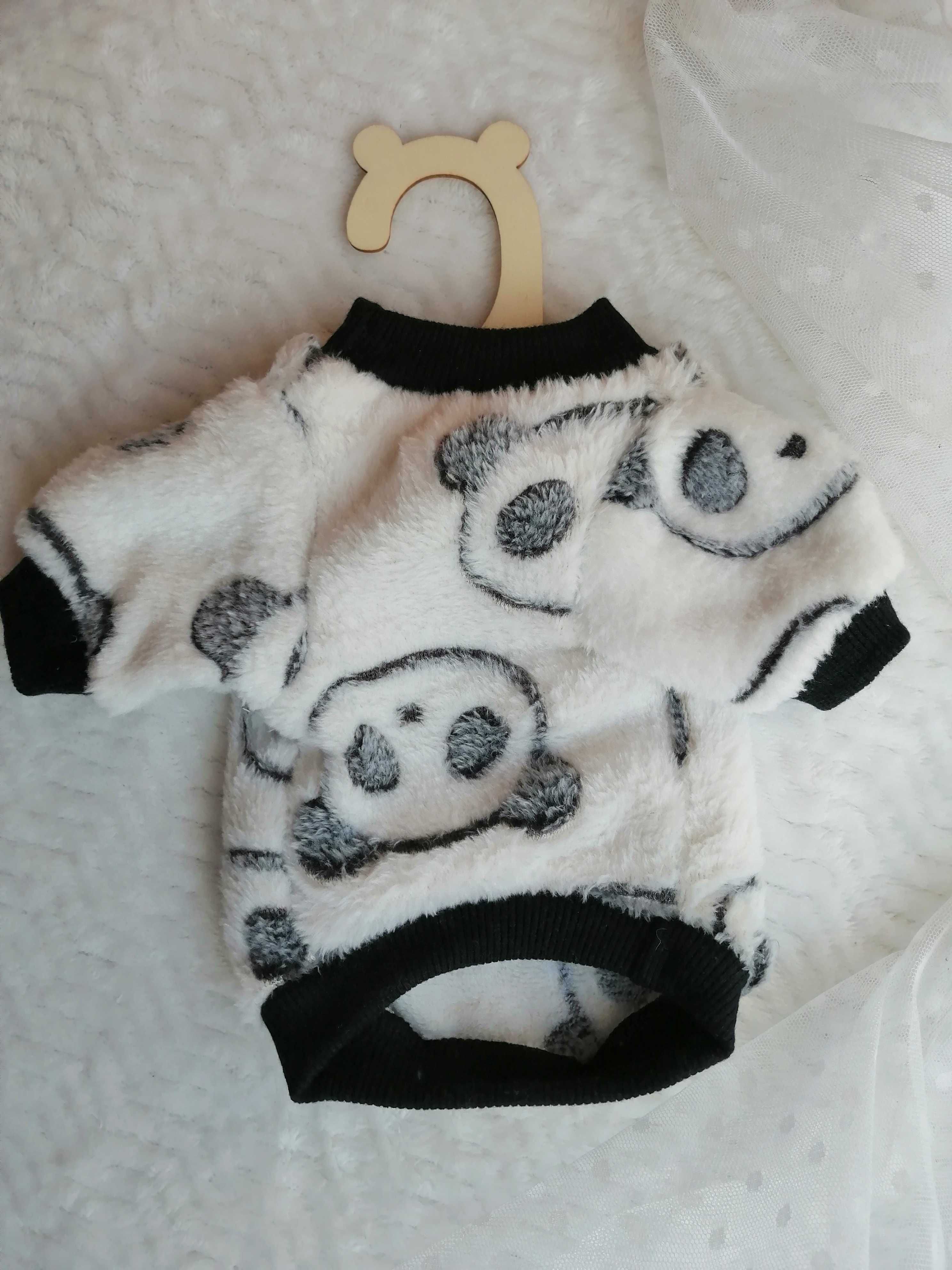 Sweterek dla psa w pandy, ubranko dla pieska XS-XL
