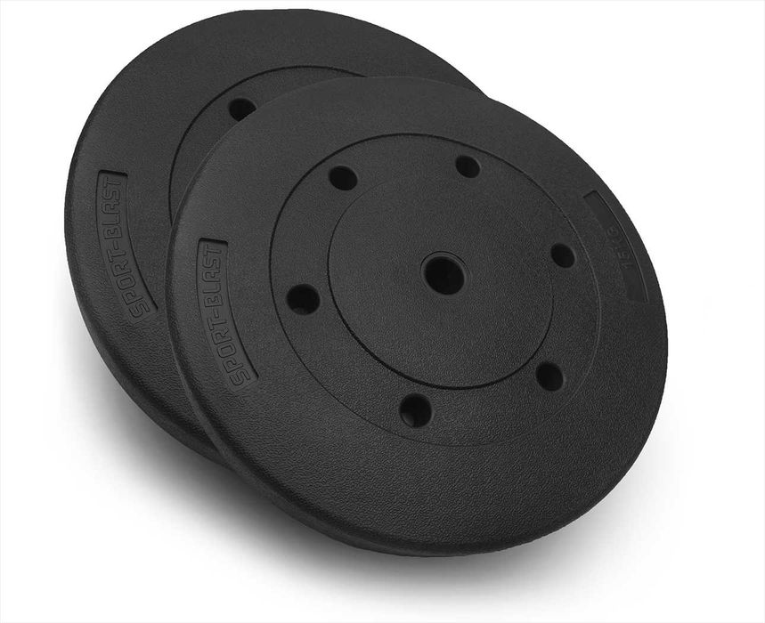 OBCIĄŻENIE 30KG zestaw 2x15kg TALERZE bitumiczne 30mm NOWE WRO