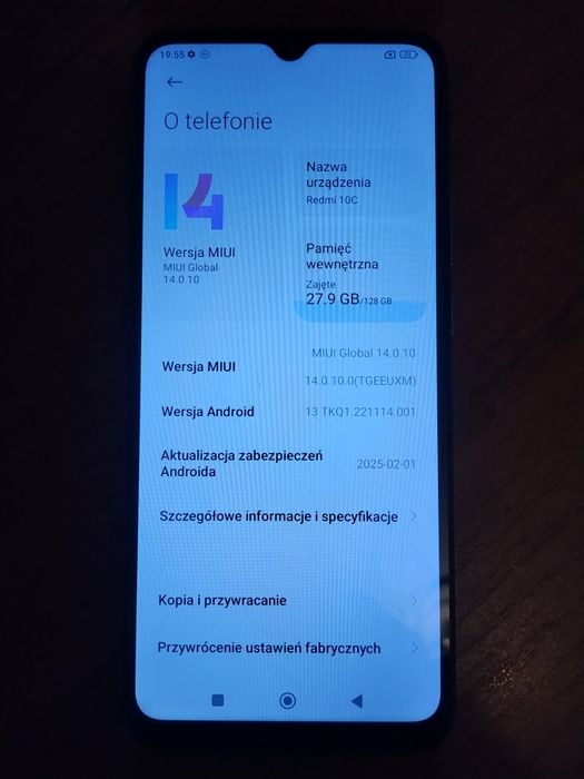 Xiaomi Redmi 10C, 128GB, Ocean Blue