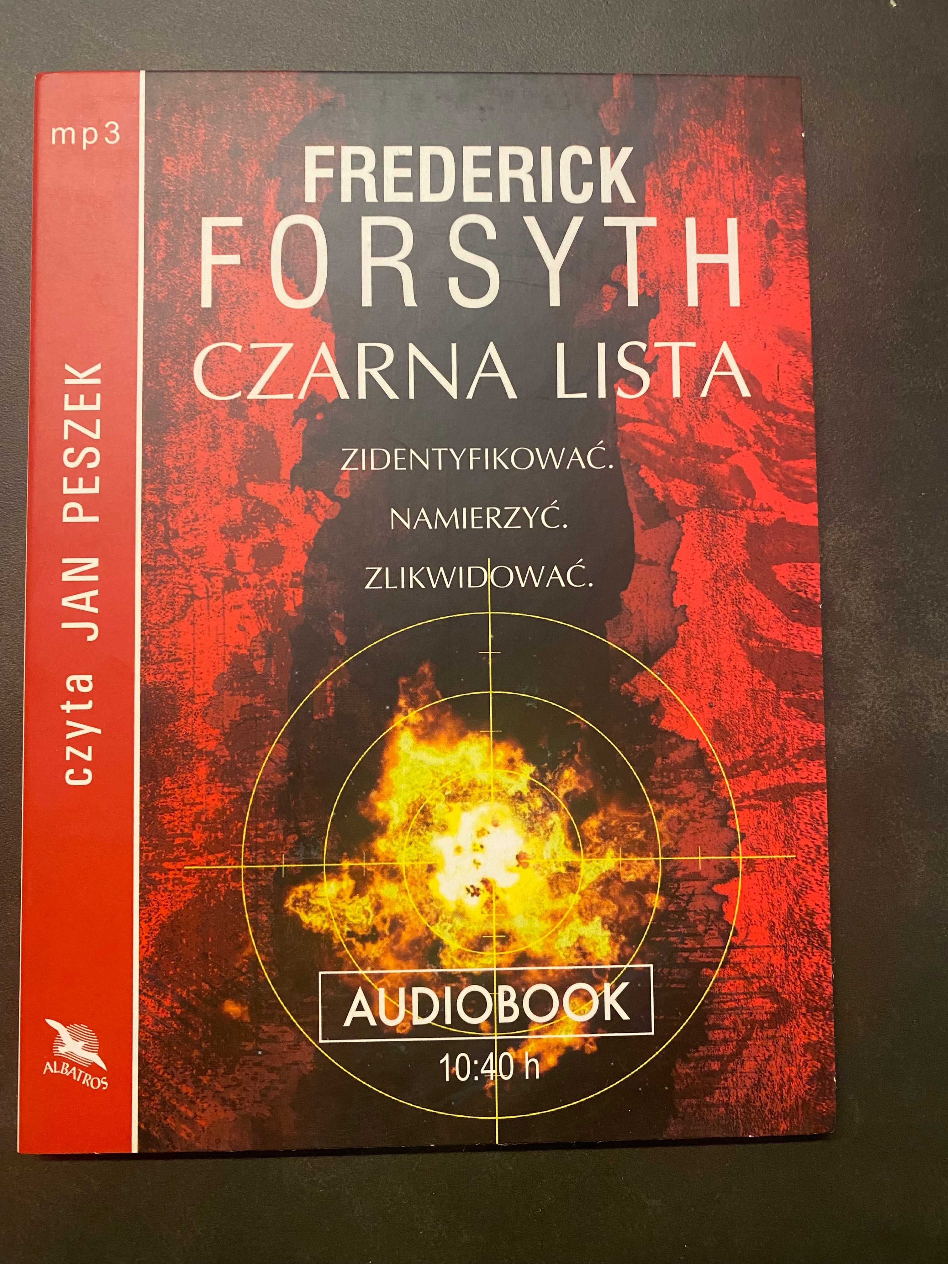 Czarna lista  Frederick Forsyth audiobook CD mp3