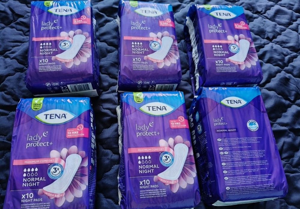 Tena Lady wkładki nietrzymanie moczu podpaski na noc